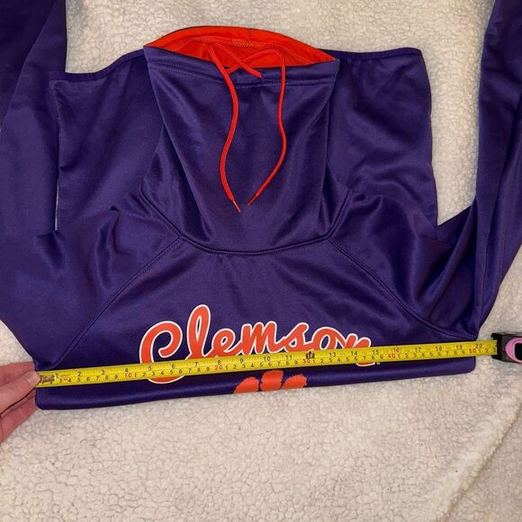 Colosseum Womens Clemson Tigers Cowl Neck Sweatshirt Medium EUC - Picture 7 of 10